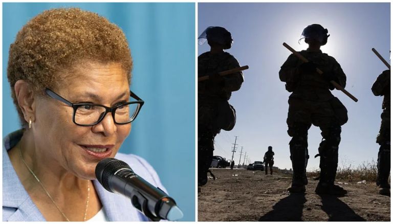 Karen Bass Blasts Trump’s Use Of National Guard—They Spent Most Of The Time ‘Playing Video Games’ Karen Bass Blasts Trump’s Use Of National Guard—They Spent Most Of The Time ‘Playing Video Games’