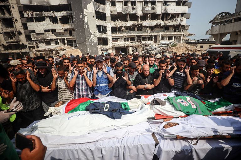 Israeli Airstrike Kills Al Jazeera Journalists In Gaza Israeli Airstrike Kills Al Jazeera Journalists In Gaza