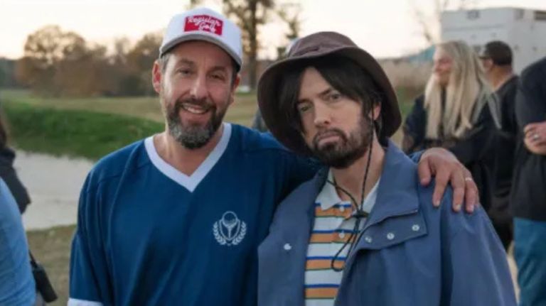 Adam Sandler Reveals Secret Behind Eminem’s ‘Happy Gilmore 2’ Cameo – HipHopDX Adam Sandler Reveals Secret Behind Eminem’s ‘Happy Gilmore 2’ Cameo – HipHopDX