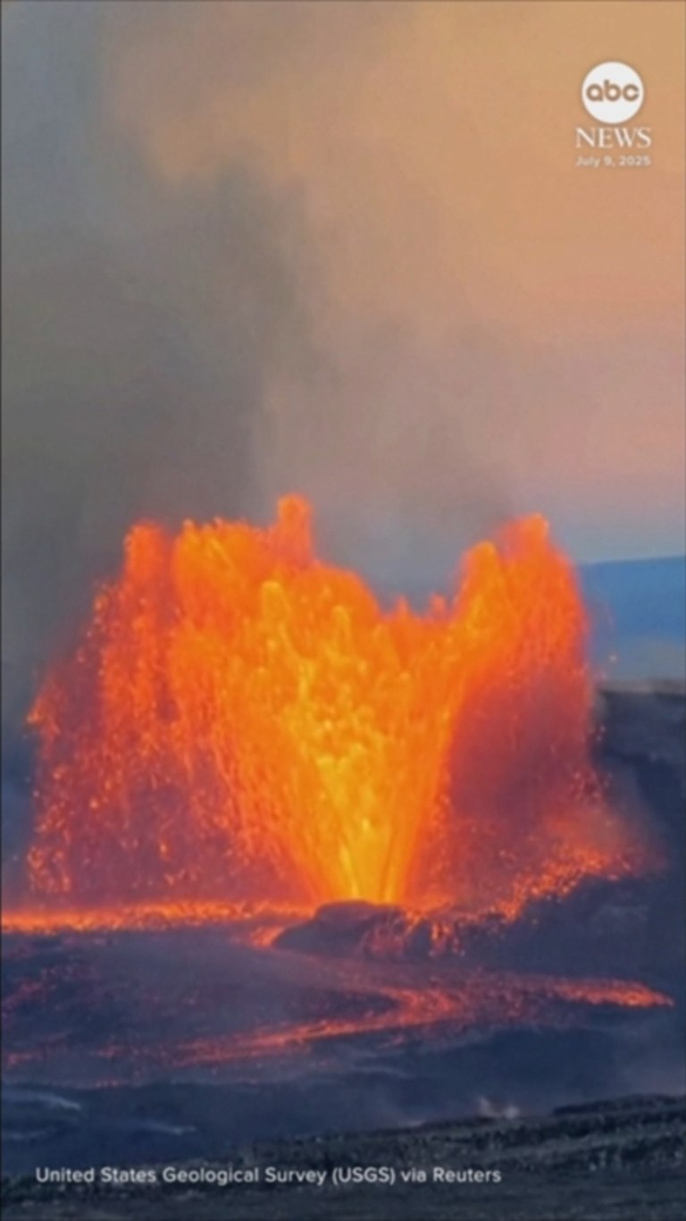 Video Hawaii’s Kilauea volcano erupts, sending lava shooting into the sky Video Hawaii’s Kilauea volcano erupts, sending lava shooting into the sky