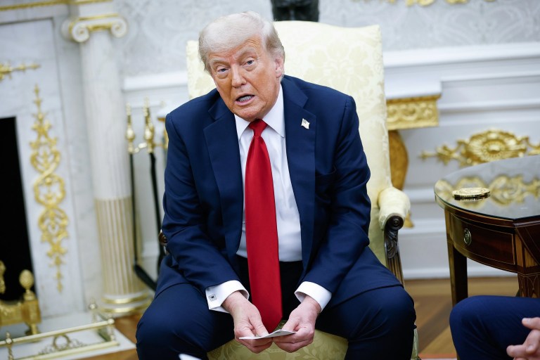 Trump admin live updates: Trump threatens 100% tariffs on Russia Trump admin live updates: Trump threatens 100% tariffs on Russia