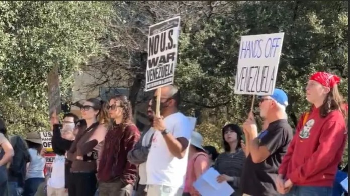 Austin protests erupt after U.S. forces capture Venezuelan President Nicolás Maduro Austin protests erupt after U.S. forces capture Venezuelan President Nicolás Maduro