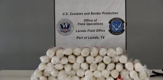 $602K in meth seized at Laredo Colombia-Solidarity Bridge