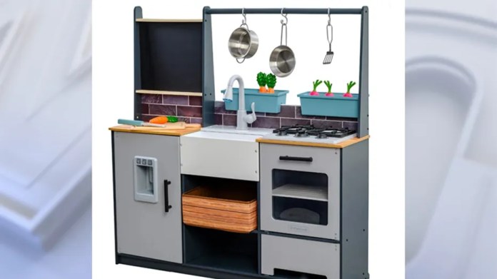 Kids’ play kitchen recalled after toddler’s strangulation death