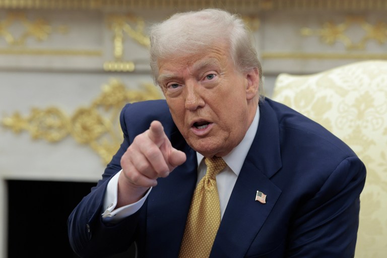 Watch Trump Admit He’s Attacking Obama to Distract From Epstein Watch Trump Admit He’s Attacking Obama to Distract From Epstein