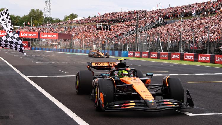 Lando Norris holds off McLaren teammate Oscar Piastri to win F1’s Hungarian Grand Prix Lando Norris holds off McLaren teammate Oscar Piastri to win F1’s Hungarian Grand Prix