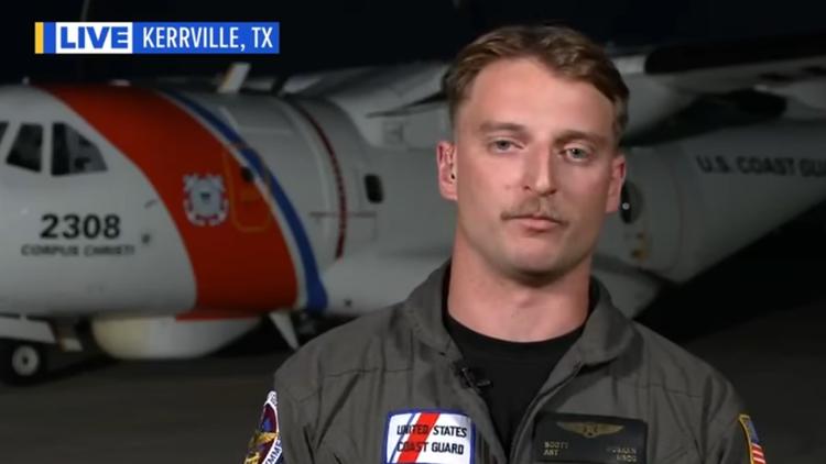Coast Guard rescue swimmer stationed at Corpus Christi called an ‘American Hero’ after saving 165 lives in Texas floods Coast Guard rescue swimmer stationed at Corpus Christi called an ‘American Hero’ after saving 165 lives in Texas floods