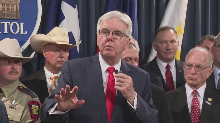 Texas Lt. Gov. Dan Patrick officially announces reelection campaign for 2026 Texas Lt. Gov. Dan Patrick officially announces reelection campaign for 2026