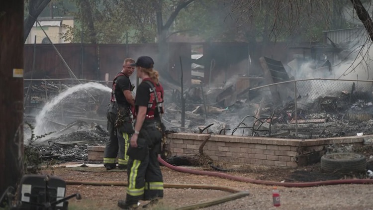 Three homes destroyed after fire in Denton County neighborhood Three homes destroyed after fire in Denton County neighborhood