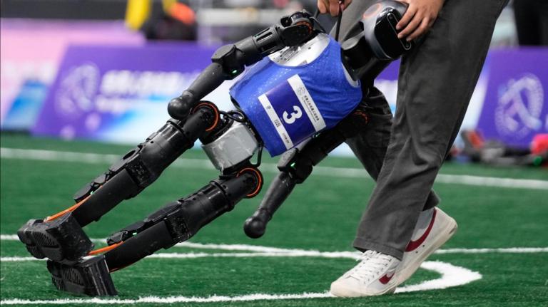 Photos of Beijing’s World Humanoid Robot Games show how a human touch is still needed Photos of Beijing’s World Humanoid Robot Games show how a human touch is still needed