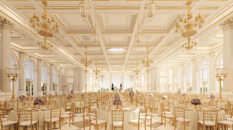 White House to replace East Wing with new ballroom space White House to replace East Wing with new ballroom space
