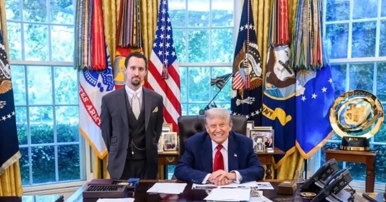 An Account Using the Same Name as Trump’s BLS Pick Posted Red-Pilled Conspiracy Theories An Account Using the Same Name as Trump’s BLS Pick Posted Red-Pilled Conspiracy Theories