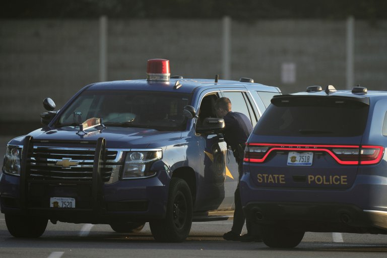 A man accused of stabbing 11 people at a Walmart is in Michigan authorities’ custody A man accused of stabbing 11 people at a Walmart is in Michigan authorities’ custody