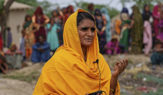 Pakistani musicians use folk songs and rap to raise climate change awareness