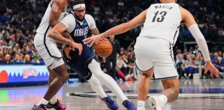 Anthony Davis has 24 points, 14 rebounds to lead Mavericks past Nets 119-111