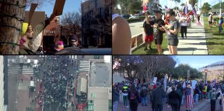 North Texans join nationwide protests against ICE following Minneapolis shooting