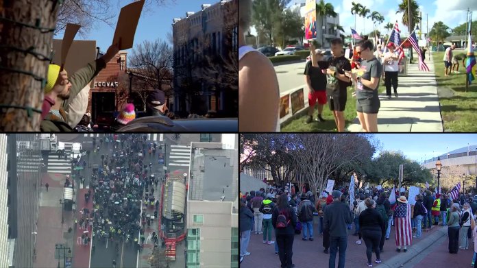 North Texans join nationwide protests against ICE following Minneapolis shooting North Texans join nationwide protests against ICE following Minneapolis shooting