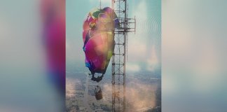 Two people were stuck high on a cell phone tower after a hot air balloon crash in East Texas