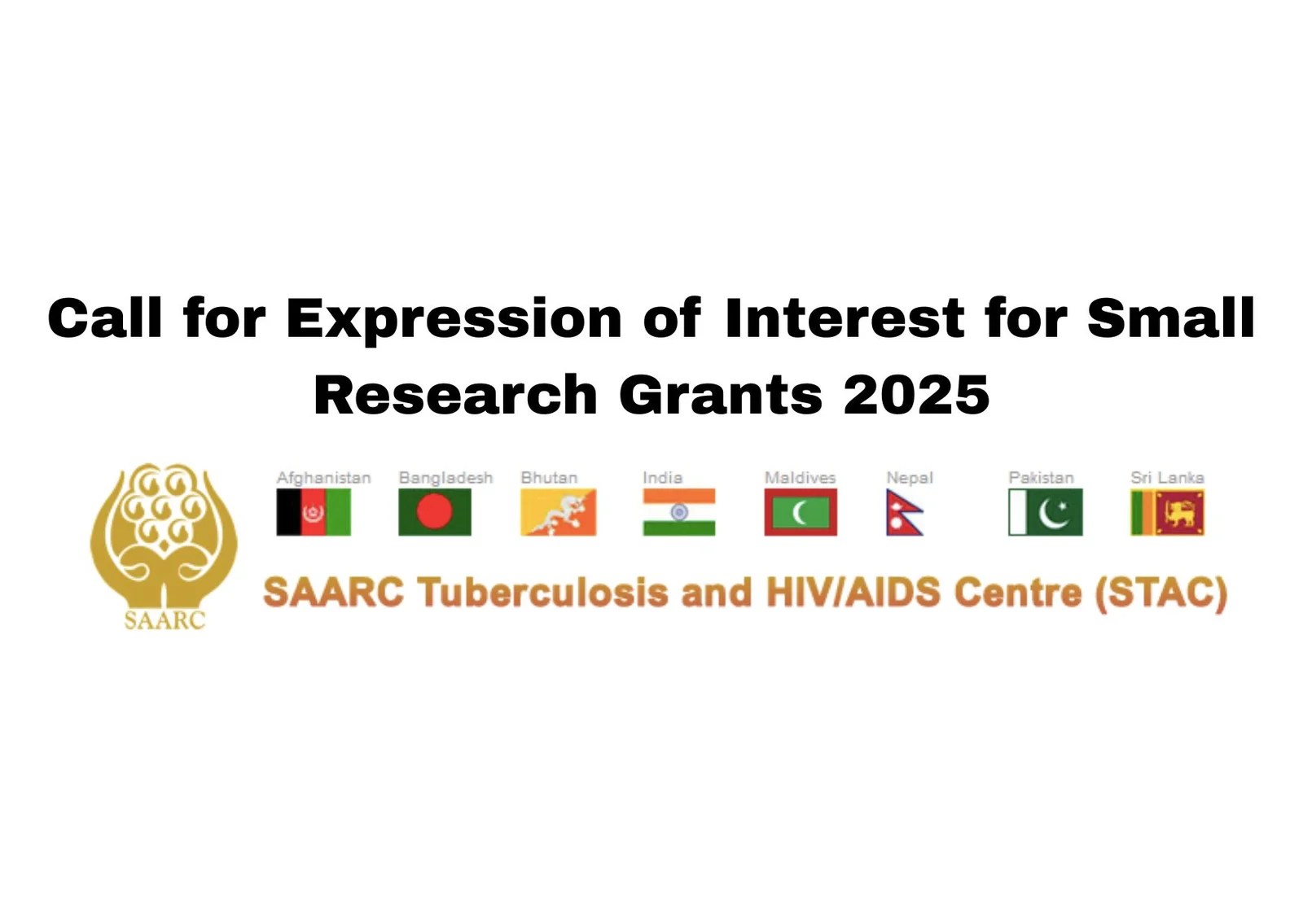Call for Expression of Interest for SAARC Tuberculosis and HIV/AIDS Center Small Research Grants 2025 | FROUSA Media Call for Expression of Interest for SAARC Tuberculosis and HIV/AIDS Center Small Research Grants 2025 | FROUSA Media