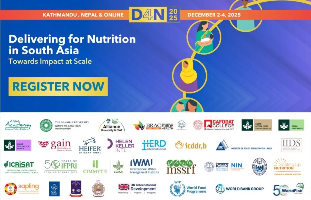 Registration Now Open: Delivering for Nutrition in South Asia 2025 – Towards Impact at Scale! | FROUSA NEWS