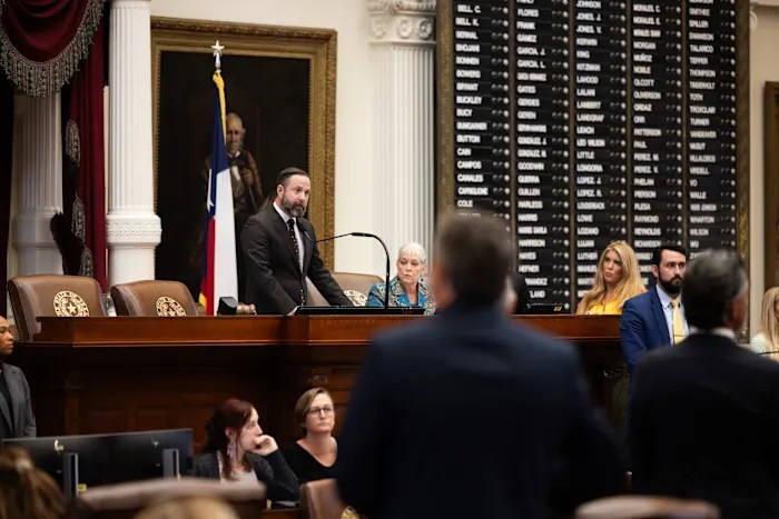 “Bathroom bill” aimed at trans people approved by Texas House after decade of failed attempts “Bathroom bill” aimed at trans people approved by Texas House after decade of failed attempts