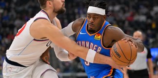 Thunder surge past Clippers 126-107 to extend season-opening winning streak to 8