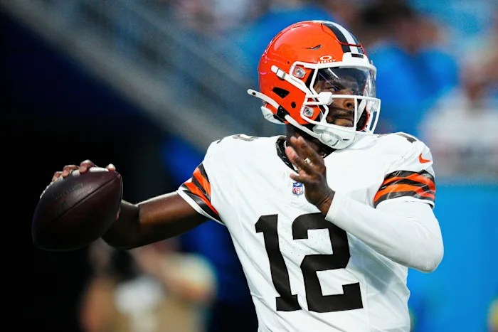 Browns rookie QB Shedeur Sanders sidelined with oblique injury, unlikely to play against Eagles Browns rookie QB Shedeur Sanders sidelined with oblique injury, unlikely to play against Eagles