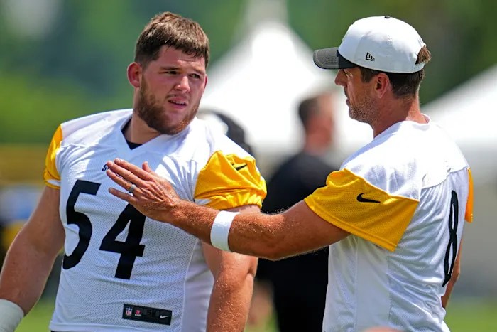 Aaron Rodgers’ first training camp in Pittsburgh starts with a meaningless pick and careful optimism Aaron Rodgers’ first training camp in Pittsburgh starts with a meaningless pick and careful optimism
