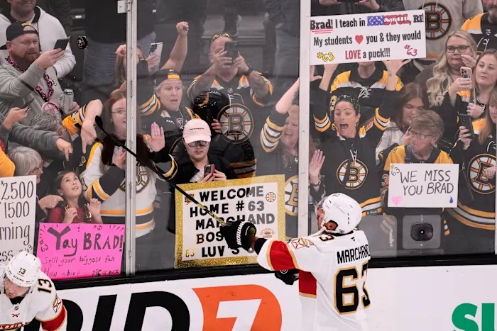 Boston fans still love ‘Little Ball of Hate’ Brad Marchand, and the feeling is mutual Boston fans still love ‘Little Ball of Hate’ Brad Marchand, and the feeling is mutual