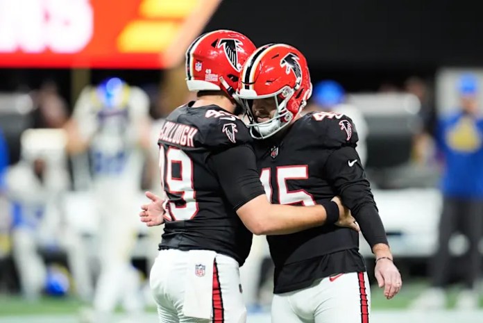 Robinson runs for 195 yards as Falcons recover to upset Rams 27-24 on 51-yard field goal by Gonzalez Robinson runs for 195 yards as Falcons recover to upset Rams 27-24 on 51-yard field goal by Gonzalez