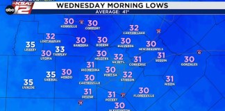 Will we see our first freeze of the season before New Year’s Eve?