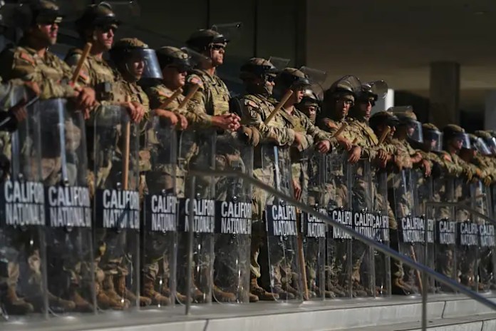 Pentagon pulls back more National Guard troops and leaves behind 250 in Los Angeles
