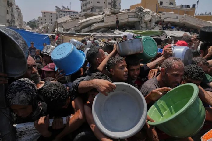 Trump says US will partner with Israel to run additional food centers in Gaza, but details are scant