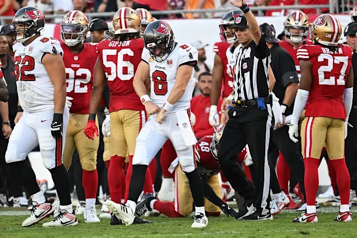 Jared Goff, Baker Mayfield meet again in a matchup of castoff QBs who found success with new teams Jared Goff, Baker Mayfield meet again in a matchup of castoff QBs who found success with new teams