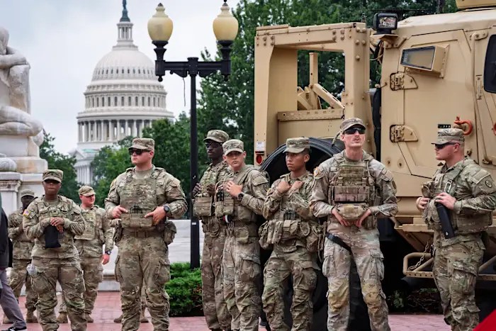 National Guard members on DC streets for Trump’s crackdown will soon be armed, military says National Guard members on DC streets for Trump’s crackdown will soon be armed, military says