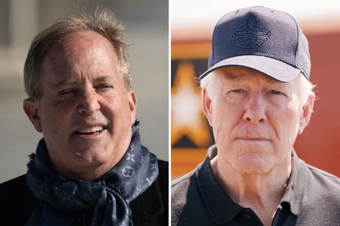 Poll finds Cornyn, Paxton in dead heat in Texas’ Senate GOP primary