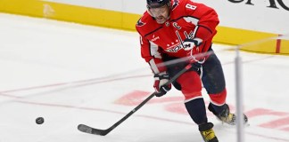Alex Ovechkin scores his 900th NHL goal with the Washington Capitals