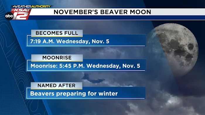 November’s Beaver Supermoon peaks Wednesday | FROUSA NEWS
