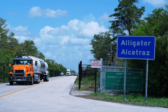 DOJ contradicts DeSantis: Some detainees at ‘Alligator Alcatraz’ likely never in removal proceedings