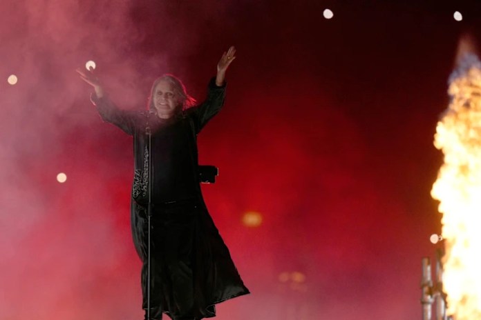 Ozzy Osbourne says farewell to live performance with a hometown show for 40,000 fans