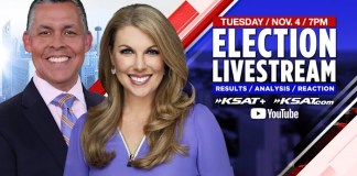 Watch KSAT’s election night livestream with results, reaction, analysis on Props A & B and state amendments
