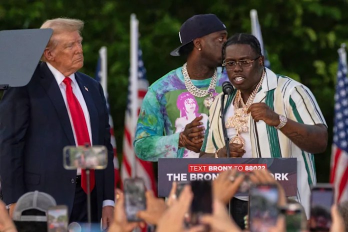 New York rapper who joined Trump at campaign rally sentenced to 5 years for attempted murder