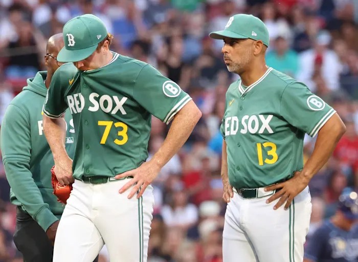 Red Sox RHP Hunter Dobbins says he’s done for season after tearing right ACL Red Sox RHP Hunter Dobbins says he’s done for season after tearing right ACL