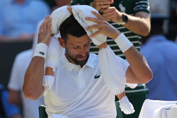 Novak Djokovic says he definitely plans to play at Wimbledon at least one more time