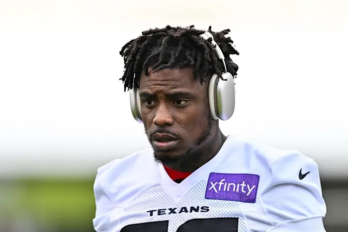 Texans safety C.J. Gardner-Johnson suffers leg injury at practice Texans safety C.J. Gardner-Johnson suffers leg injury at practice