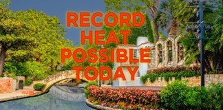 Record-challenging heat, fire danger today