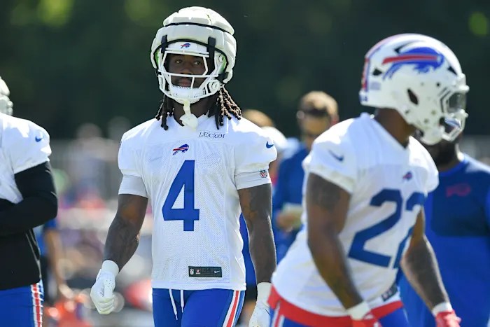 Bills running back James Cook ends contract standoff by agreeing to four-year, million deal Bills running back James Cook ends contract standoff by agreeing to four-year, million deal