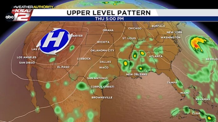 Here’s when rain chances peak this week