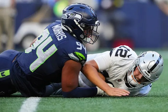 Raiders tie Seahawks 23-23 in Pete Carroll’s Seattle return Raiders tie Seahawks 23-23 in Pete Carroll’s Seattle return