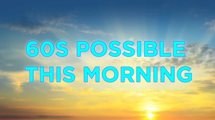 Step outside! It feels great… for now.